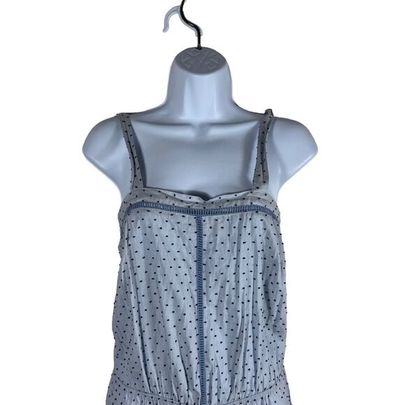 Victoria’s Secret Baby Blue Polka Dot Pajama Jumpsuit - Picture 3 of 8